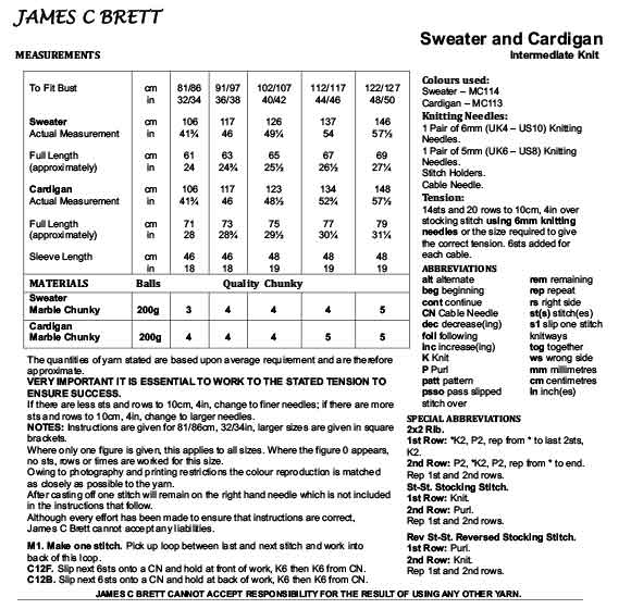 Sweater And Cardigan In James C Brett Marble Chunky 6 JB841-Materials-Box.jpg?v=1695140056